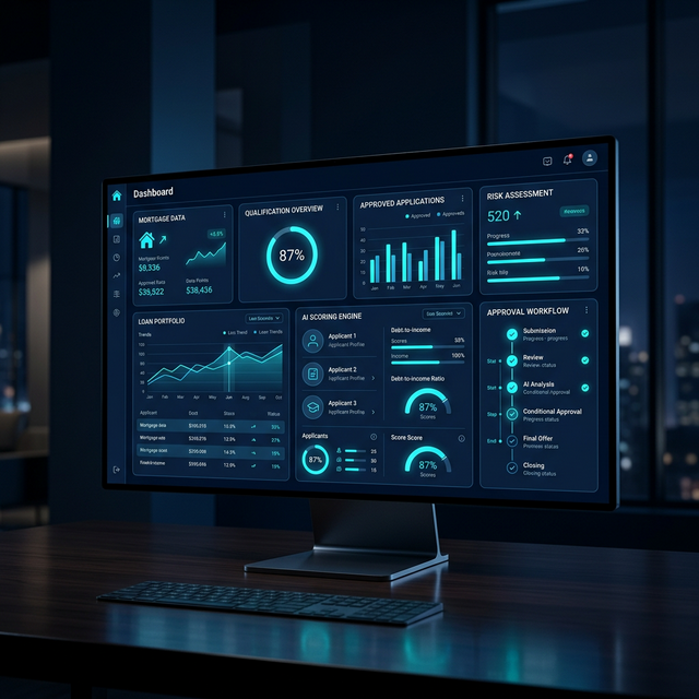 Edge Home Finance AI Mortgage Qualification Dashboard